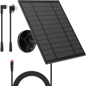 5W Solar Panel Compatible with Blink Outdoor 4(4th Gen)/Blink XT/XT2 and Blink Outdoor(3rd Gen) XT3/Blink Outdoor Camera, Blink Solar Panel with 11.8Ft Outdoor with Waterproof Plug