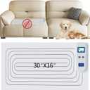 Scat Pet Shock Mat IndoorScat mats for Dogs3 Training Modes31"x15" Keep The Dog Off The Couch Sofa, SofaCounter TopSafe Shock Training Pads for Dogs and CatsRechargeable Shock mat (3016C)