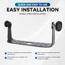 000-11020-001 Gimbal Bracket with Knobs Fits Lowrance 9 HDS Gen2 Touch, 9 HDS Gen3, 9 HDS Carbon, 9 Elite-Ti, 9 Hook, 9 Elite-HDI-Chirp,not fit an Elite 9 FS or HDS-9 Live