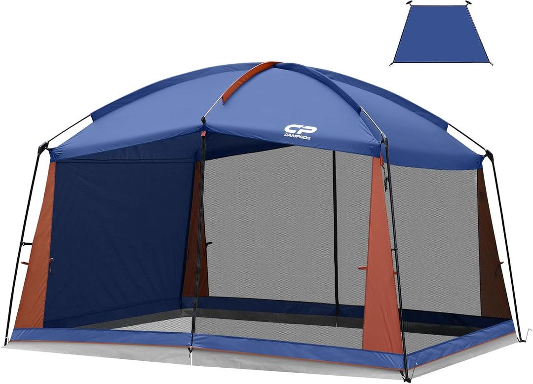 CAMPROS CP Screen House Tent 12 x 10 Ft Screened Mesh Net Wall Canopy
