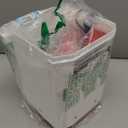 Heated Chicken Waterer, 2 Gallon Thermostatic Poultry Drinker with 4 Nipples, Outdoor Winter Water Heater with Leg Base for Chickens, Ducks, Geese, Turkeys, Anti-Freeze Automatic Watering System (Red)