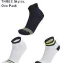 Mens & Boys Ankle Socks Cotton Warm Elastic Casual Lightweight Moisture Wicking Anti Odor | 3 & 6 Pairs, Size: 8-10