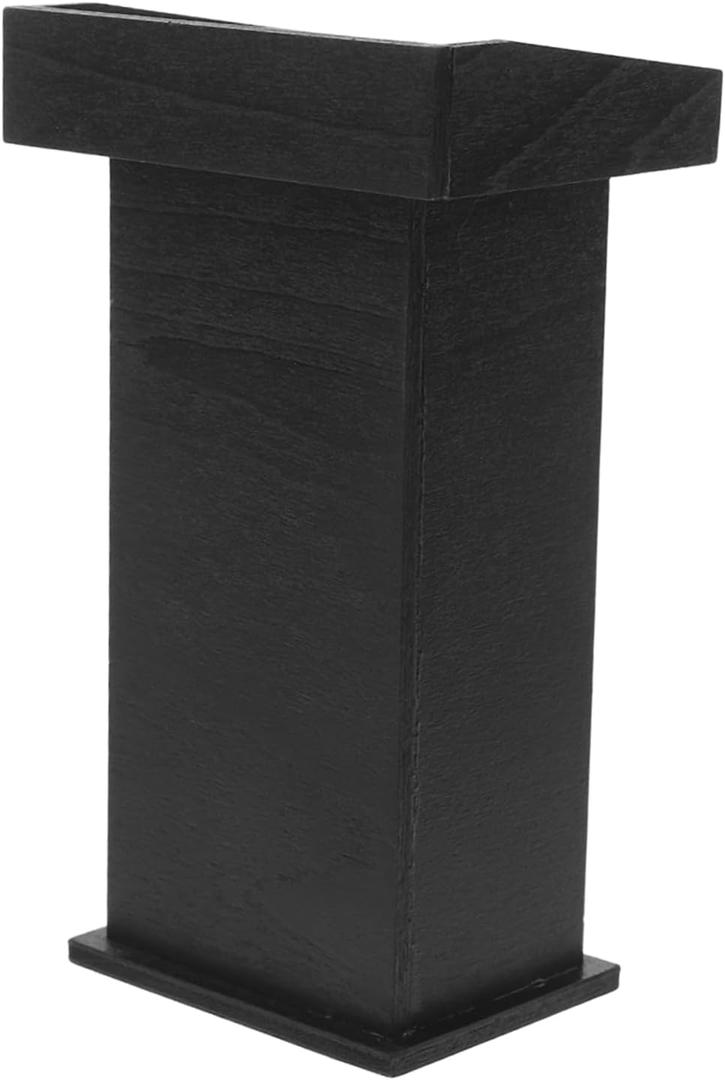 TOYANDONA Dollhouse Podium 1 12 Scale Miniature Furniture Accessory Realistic Speaker S Stand for Educational Play and Dollhouse Decoration 4.25X2.48X1.73In