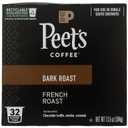 Peet's Coffee & Tea French Roast K-Cup, 13.5 OZ (EXP 08/29/26)