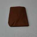 NettyPro Waterproof Ottoman Cover Square 20 x 20 Inch Outdoor Patio Furniture Ottoman Table Cover, Brown