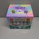 30 Colors Tie Dye Kit, Tie Dye Set for Kids, Pre-Filled Tye Dye Bottles, Non Toxic Permanent Fabric Dye Art Set, Easy DIY Fabric Art - Create Fun (30 Colors)