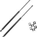 2 Pcs Front Hood Lift Supports Struts Shocks Gas Spring for Honda CIVIC 8th (FA/FD/FG/FK/FN) 2005-2011 Black Replace Parts