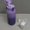 Momcozy Portable Bottle Warmer for Travel  Dual Heating Modes for Breast Milk & Water, Portable Milk Warmer with Fast Heating & Long Battery Life, 17 Ounces Large Capacity, Purple