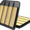 2-Pack Engine Air Filter Fits for 2022-17 Nissan Armada, 2023-14 INFINITI QX80, 2013-11 QX56 Air Filter Replacement 16546-1LA0A Car Accessories