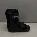 United Ortho USA14015 Short Cam Walker Fracture Boot, Medium, Black