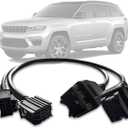 SGW Extension Cable for FCA 12 8 Adapter, Fit for Chrysler car After 2018, Compatible with Jeep Gladiator 2020+, Jeep Wrangler JL 2018+ Ram 1500 2019+, RAM TRX 2021+(Black,2 PCS)