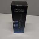 Water Dental Flosser for Teeth Pick, Cordless Flosser for Travel with 4 Jet Tips, 9 intensities, IPX7 Waterproof Portable & Rechargeable Oral Irrigator Cleaner, Black