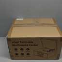 Bluetooth Vinyl Record Player with CD & Internet Radio, 3-Speed Belt-Drive Turntable with USB Recording, AUX/RCA Output, Tone & Remote Control, Vintage Black Vinyl Player for Home Entertainment & Gift