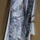 Modern Ceiling Pendant Light,57in LED Black Linear Ceiling Chandelier Light Dining Room,Living Room,Warm & Cool, Neutral Light,Aluminum Island Lighting Hanging Pendant Light for Kitchen