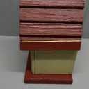 Glitzhome Bird Houses for Outside, Wooden Bird House Hanging Garden Birdhouse for Outdoors, Rustic Bird House for Bluebird Cedar Wren Chickadee Sparrow Bird Nest Box for Garden Patio -9" H