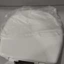 Bemis 730SL Slow Close Toilet Seat, Hinges Never Loosen, Durable Plastic, Made in USA, Round, White