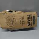 2 Pack Mole Traps,Galvanized Steel Scissor Trap,Reusable Mole Trap Killer,Easy Set Mole Eliminator Trap for Lawns