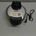 Gourmia Belgian Waffle Maker  Compact Design with Upright Storage, Adjustable Browning, and Easy-Clean Nonstick Ceramic Plates, Stainless Steel