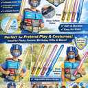 5 Set Of Balloon Robot Armor Include Headbands And Armor for Kids for Theme Party Cosplay Stage Performance Costume