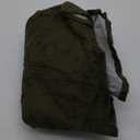 60 Inch Large Christmas Tree Skirt Moss Green Xmas Faux Fur Tree Skirts Neutral Cozy Christmas Decorations Modern Holiday Ornaments Minimalism Mat for Xmas Winter Indoor Party Decor