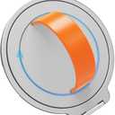 Grat 3 for Magsafe Magnetic Phone Grip Stand, 360 Rotatable Silicone Strap Phone Loop Holder, Detachable Ring Kickstand Compatible with iPhone 17 Pro Max Air 16 15 14 13 12, Silver