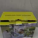 Cordless Paint Sprayer for Dewalt 20V Battery, Portable Wireless Spray Paint Gun with 1200ML Container, Easy to Clean,3 Patterns for Fence House Wood Ceiling etc. DL05 Green (Battery Not Included)