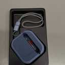 ESR for AirPods 4 Case, Compatible with AirPods 4th Generation Case (2024) (USB-C), Compatible with MagSafe, Drop Protection Cover with Lanyard, Magnetic Lid Lock, Orbit Hybrid Series, Blue