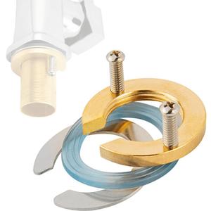 Inside Diameter of 1.22 inch/31 mm Hot and Cold Faucet Fixing Tool Set Lock Nut (Fits 1.24"/31.5mm OD tubing) | Prevent Kitchen and Bathroom Faucets from loosening