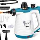 Handheld Steam Cleaner with 9 Accessories, Pressurized Handheld Multi-Surface Natural Steam Cleaner for Home, Multi-Purpose Portable Steamer for Cleaning Floor, Upholstery, Grout and Car