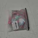 RoseSeek Women's 2 Piece Leopard Floral Bikini Sets Halter Triangle String Bathing Suit Starfish Metal Swimsuits XS