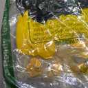 XIKSXITN 12inch Yellow Black Balloons with Yellow Black Confetti Balloons Perfect for Party Decorations,Pack of 50