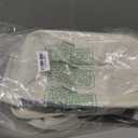 OrganiHaus Small Fabric Storage Baskets for Shelves 3 Pack, 12x08in Closet Storage Bins for Shelves, Canvas Baskets for Organizing, Linen Closet Organizers, Cloth Basket, Beige/Off-White