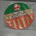 Christmas Door Hanging Sign Decorations, 3D Wooden Merry Christmas Wall Hanger Decor Snowflakes Santa Claus Wreath Front Door Signs for Porch Wall Indoor Outdoor Decor