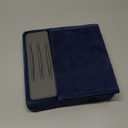 JSAUX Tablet Pillow Stand, Tablet Stand Holder Dock for Lap, Bed and Desk Compatible with iPad Pro 11 10.5 9.7 10.2 Air Mini, Kindle, Tablets, Phones, E-Reader, Books and More 4-11'' devices Navy Blue