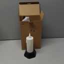 BlcTec Solar Candles Outdoor Waterproof, Realistic Flickering Flames LED Candles with IP65 High Rating Waterproof, Suitable for Lawn, Yard, Pathway, Camping, Graveyard, Halloween Outdoor Decor, 2 PCS