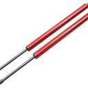 Lift Support Struts for Chevy SSR 2003 2004 2005 2006 Modify Front Hood Bonnet Gas Spring Shock Damper Piston Rod Cylinders (Red Carbon Fiber)