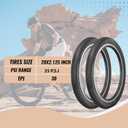 MOHEGIA Mountain Bike Tires - 20/24/26/27.5 Inch Folding MTB Bicycle Tires Replacement,Steel Bead All-Terrain and High-Performance Durable for Off-Road,Street & Trail Adventures