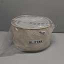 JIWUZHI Boho Light Fixtures,12.6" Flush Mount Ceiling Lights Drum Light Fixture with Double Shade,3Lights Close to Ceiling Lamps for Bedroom Living Room Dining Room Hallway Entryway Kitchen.item has a defect