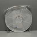 2Pack White Oval Paper lanterns 16, Chinese Japanese paper lantern lights Paper Lamp shade for Home Decor Wedding Birthday party decorations(White-16inch-2PCS)