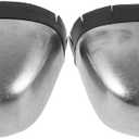 Mobestech Steel Toe Guard Metatarsal Guards Foot Guard Toe Cap Safety Shoe Covers Universal Overshoes Workplace Cover Safety Footwear Toe Work Shoes Protector Attachment for Industry Silver