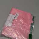 POPGIFTU Pink Plastic Bags with Die-Cut Handles 100 Pack - 9x12 Inches, 1.75 Mil Thick Glossy Pink Retail Shopping Bags Bulk for Gift Wrapping, Party Favors, Birthday, Small Business & Store