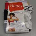 Hanes Women's Originals Bikini Panties, Breathable Stretch Cotton Underwear, Assorted, 6-pack (Medium, Basic Color Mix)