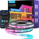 Govee Outdoor LED Strip Lights, 65.6ft Smart Led Strip Lights Work with Alexa and Google Assistant, App Control, IP65 Waterproof, RGBIC Outdoor Lights for Patio, Eave, Patio Decorations