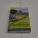 Magnetic Screen Door - Fit for Door Size:40x83 Inch, Screen Itself Size:42" x 84", Hands Free Mesh Partition,Heavy Duty Screen Door Mesh Curtain Keeps Bugs Out, Frame Hook & Loop, Pet and Kid Friendly