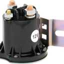 12V Starter Solenoid Relay Switch Intermittent Duty Contactor 3 Terminals Current 150A Max 800A with Nuts and Bolts Replaces # 634-1261-212