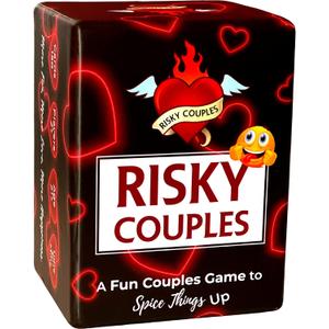 RISKY COUPLES - Super Fun Couples Game for Date Night: 150 Dares & Questions for Your Partner. Romantic Anniversary & Valentines Gifts. Card Game for Couple RISKY COUPLES - Super Fun Couples Game for Date Night: 150 Dares & Questions for Your Partner. Romantic Anniversary & Valentines Gifts. Card Game for Couple