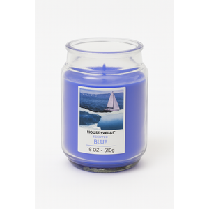 Blue Candle 18 OZ-510g