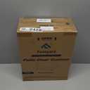 Favoyard Patio Chair Cushions 19 x 19 x 3 Inch Waterproof Outdoor Seat Cushions for Patio Furniture 3-Year Color Fastness Garden Sofa Couch Pads with Handle & Adjustable Straps Set of 2, Blue