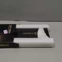 JUSRON 360 Viewing Angle Self Hair Cutting Mirror, Clear Anti-Fog HD Glass (Black Without LED Without Accessories)