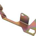Upgraded Throttle and kickdown Cable BracketThrottle Cable Bracket with kickdownFits Edelbrock Performer, Thunder AVS and All Quadrajet-Style Carburetors for TH350, 700-R4, and 200-4R Cables